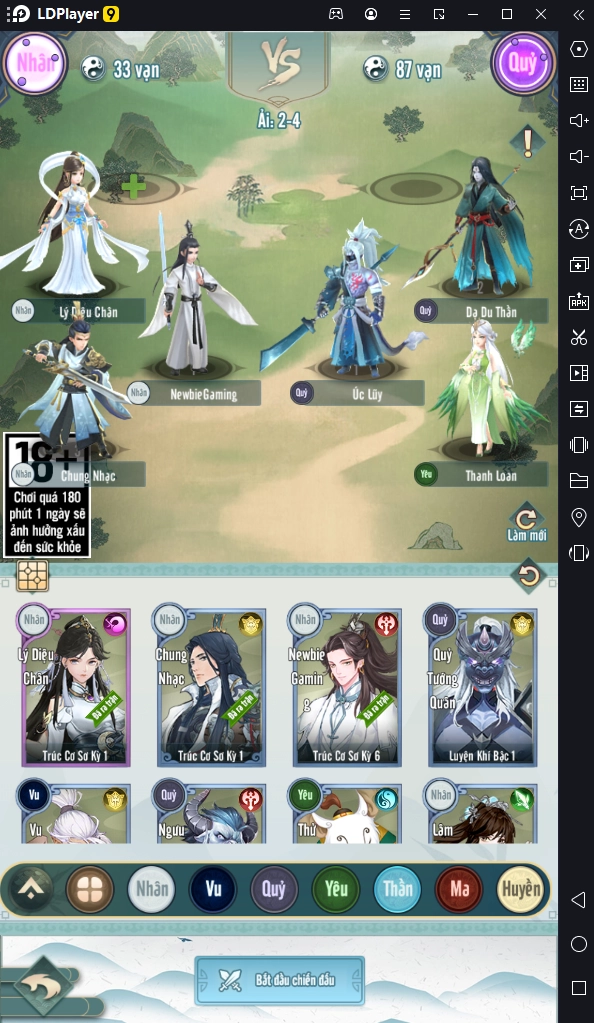 『HƯỚNG DẪN』Mộng Phi Tiên: Hướng Dẫn Tân Thủ & cách tải game trên PC