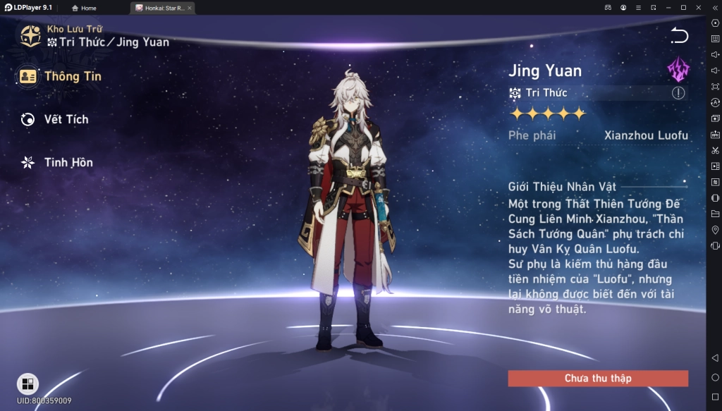 『HƯỚNG DẪN』Honkai: Star Rail: Hướng Dẫn Build Jing Yuan - Baner Mới Siêu DPS