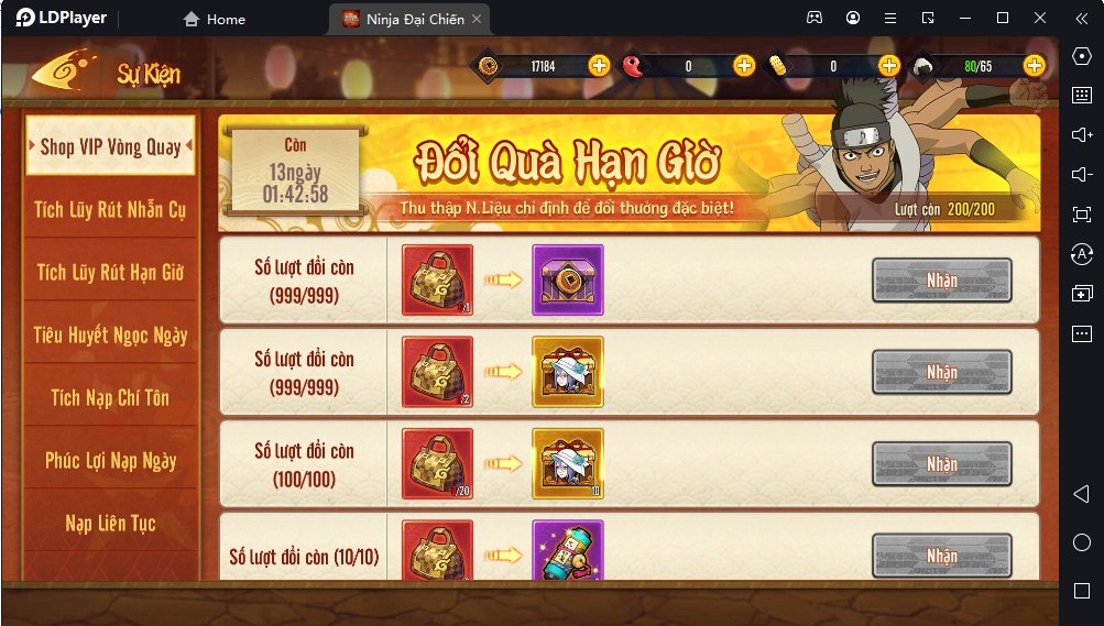 『HƯỚNG DẪN』Ninja Đại Chiến: Hướng Dẫn Tân Thủ Chơi Chuẩn Giai Đoạn Đầu