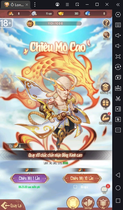 『HƯỚNG DẪN』Reroll Đại Náo Ô Long Viện tự động, nhanh và chuẩn nhiều tài khoản