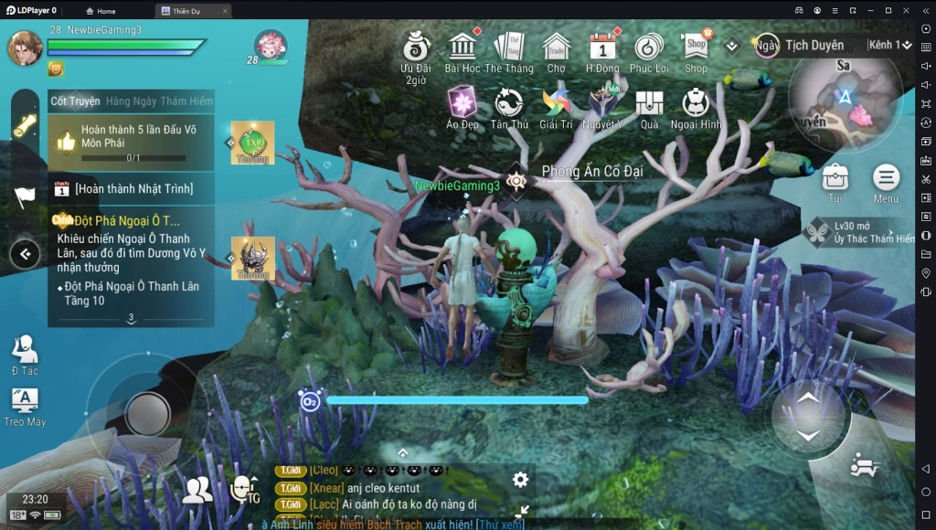 『HƯỚNG DẪN』Revelation - Thiên Dụ VNG: Vị Trí Rương Báu & Ngọc Trai Biển Tịch Duyên Phần 2.