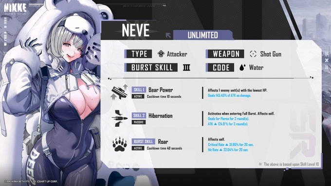 『HƯỚNG DẪN』GODDESS OF VICTORY: NIKKE GIỚI THIỆU NHÂN VẬT SR SIÊU MẠNH NEVE VÀ XÂY DỰNG ĐỘI HÌNH