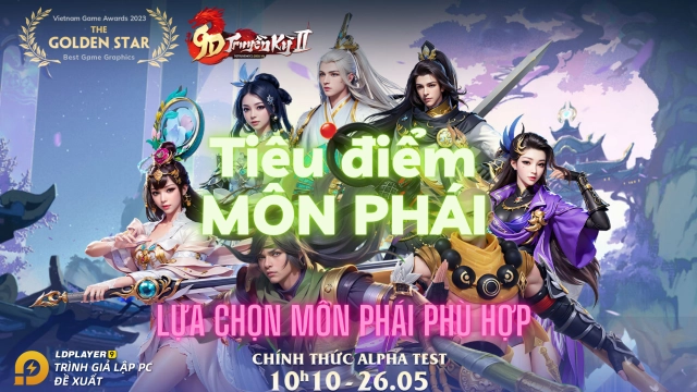 『HƯỚNG DẪN』Cửu Dương Truyền Kỳ 2 giới thiệu ưu nhược điểm và hướng dẫn chọn môn phái