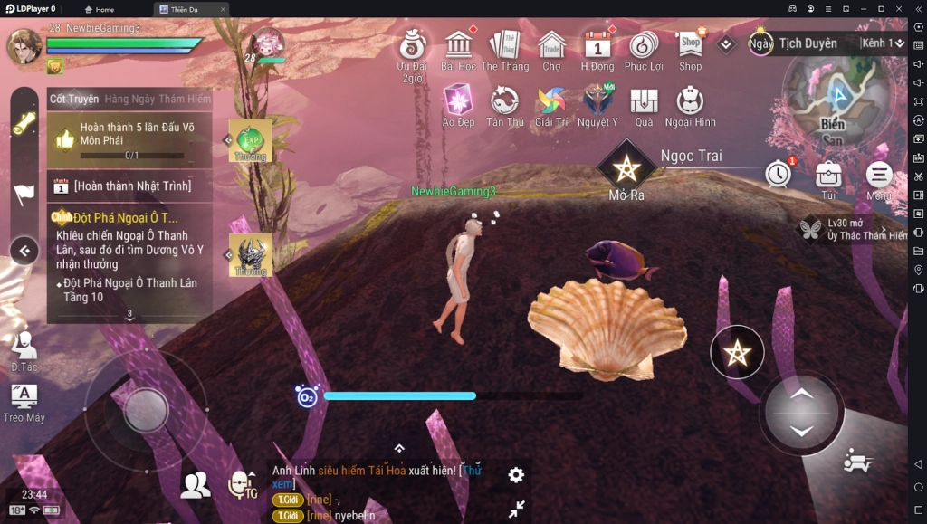 『HƯỚNG DẪN』Revelation - Thiên Dụ VNG: Vị Trí Rương Báu & Ngọc Trai Biển Tịch Duyên Phần 2.