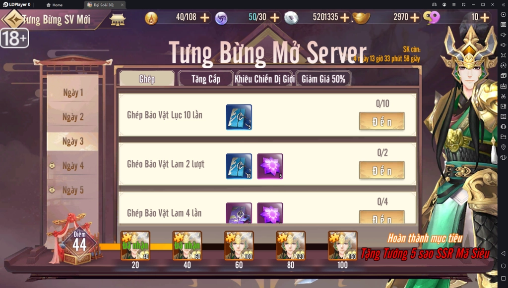 『HƯỚNG DẪN』Đại Soái 3Q: Top 8 Tướng Quốc Dân Cho Anh Em Nông Dân