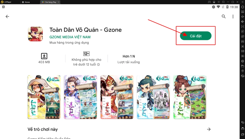 『GIFTCODE』Tổng hợp code mới nhất TOÀN DÂN VÕ QUÁN & Cách tải game trên PC