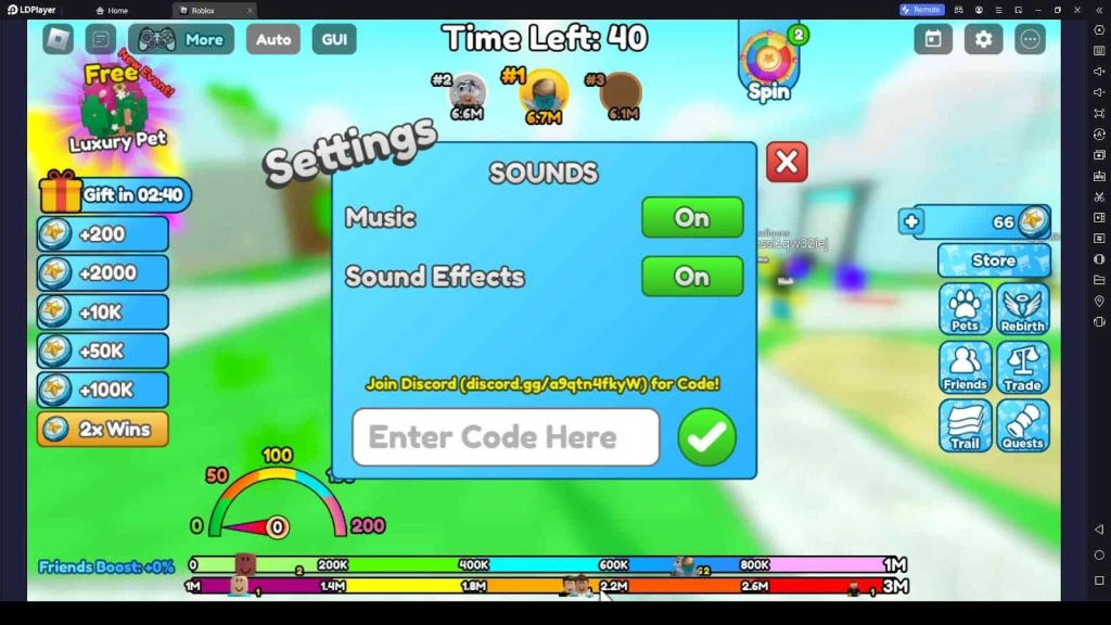 Roblox Ride Friend Race Codes: Sprint to Stardom - 2023 August