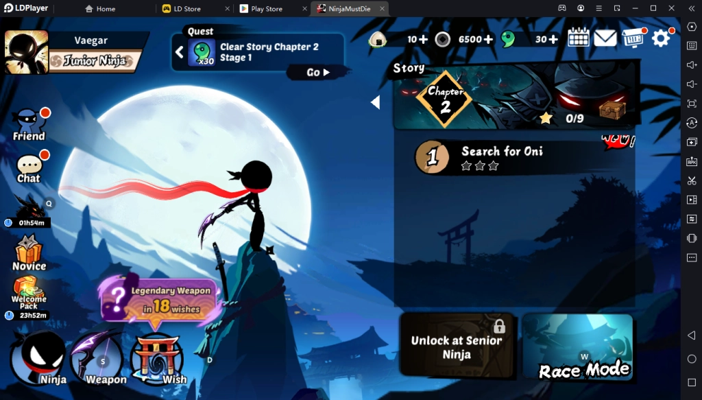 Ninja Must Die (Global) เกมแนว RPG เข้าร่วมสงครามแห่งนินจา