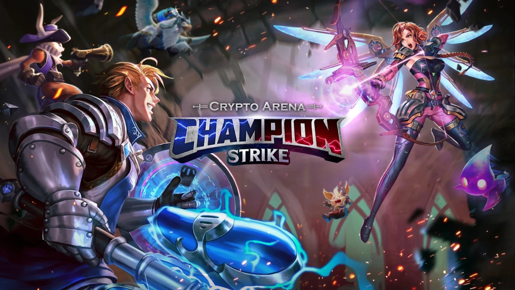 Compita com outros jogadores em tempo real em Champion Strike: Crypto Arena!
