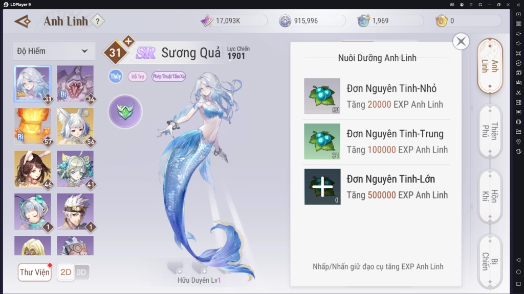 『HƯỚNG DẪN』Revelation - Thiên Dụ VNG nâng cấp Anh Linh / Pet toàn tập