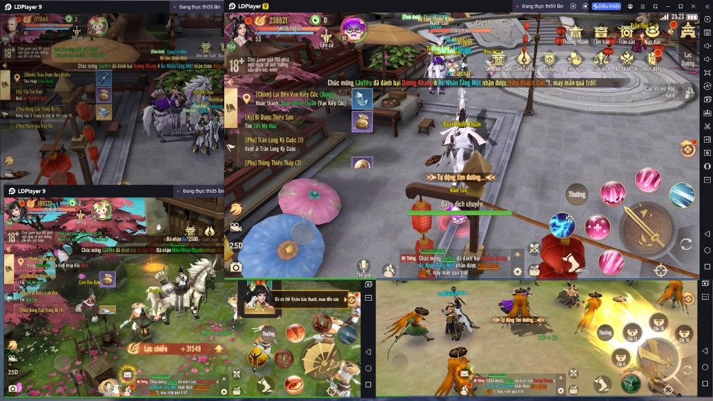 『HƯỚNG DẪN』Mẹo chiến game, auto game, auto nhiệm vụ, auto phó bản, chạy nhiều acc Cửu Dương Truyền Kỳ 2 trên LDPLayer