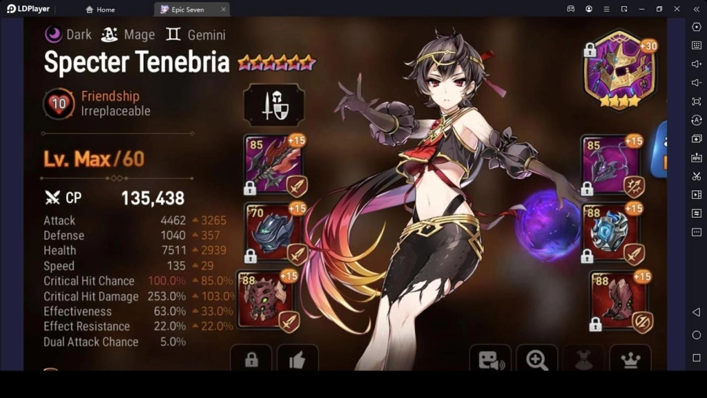 Epic Seven Selective Summon – Specter Tenebria