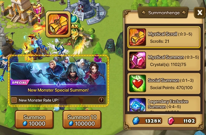 Summoners War x Assassin’s Creed อีเวนท์ใหม่!! มีอะไรที่น่าสนใจมาใหม่บ้าง ? มาดูกันครับ