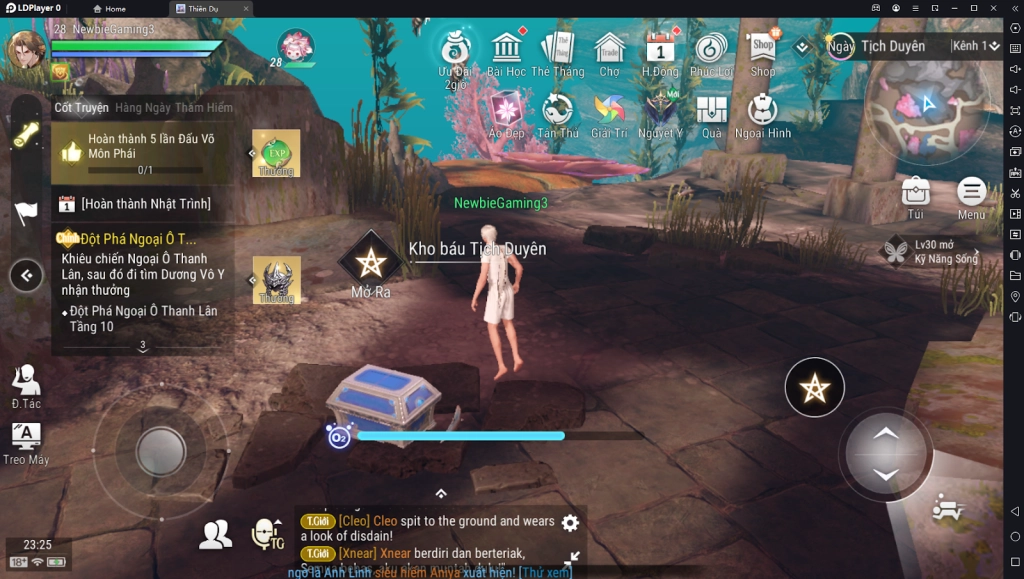 『HƯỚNG DẪN』Revelation - Thiên Dụ VNG: Vị Trí Rương Báu & Ngọc Trai Biển Tịch Duyên Phần 2.