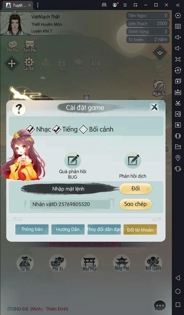『GIFTCODE』Tuyệt Thế Tiên Đế - Tổng hợp code mới nhất & Cách nhập code tân thủ