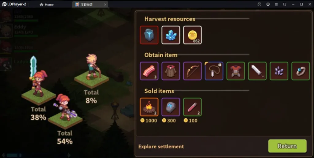 Levistone Story Asia แนว Pixel Roguelike Adventure จัดทีมออกผจญภัยและเทคนิค Reroll หาตัวละครเร็วขึ้น 4 เท่า บน LDPlayer9