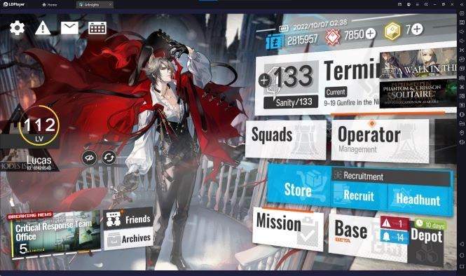 Arknights Main Story Chapter 12 - All Quiet Under The Thunder Release Guide