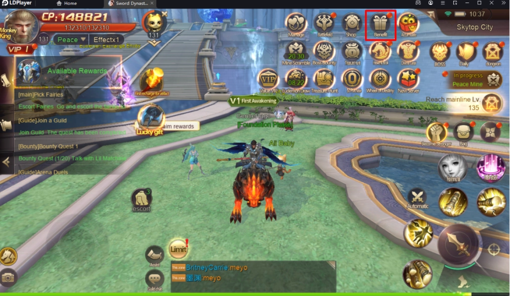 Sword Dynasty:Immortal แจก Giftcode (15 โค้ด) พร้อมวิธีกรอกบน LDPlayer9
