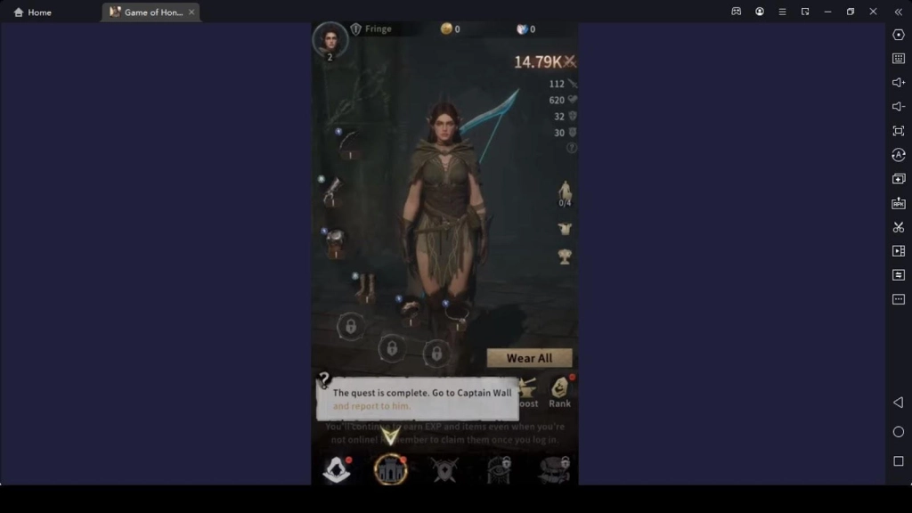 Character Equipment