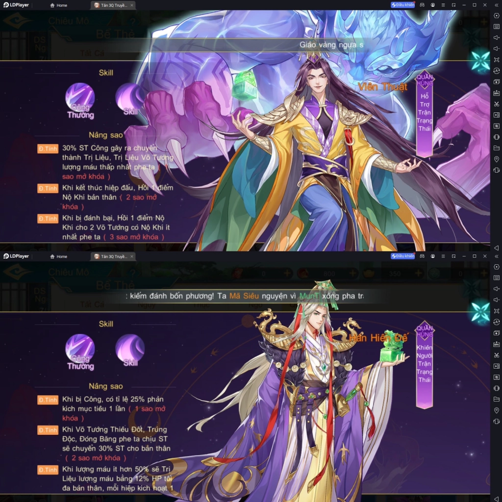 『HƯỚNG DẪN』Tổng hợp những đội hình độc lạ - Tân 3Q Truyền Kỳ