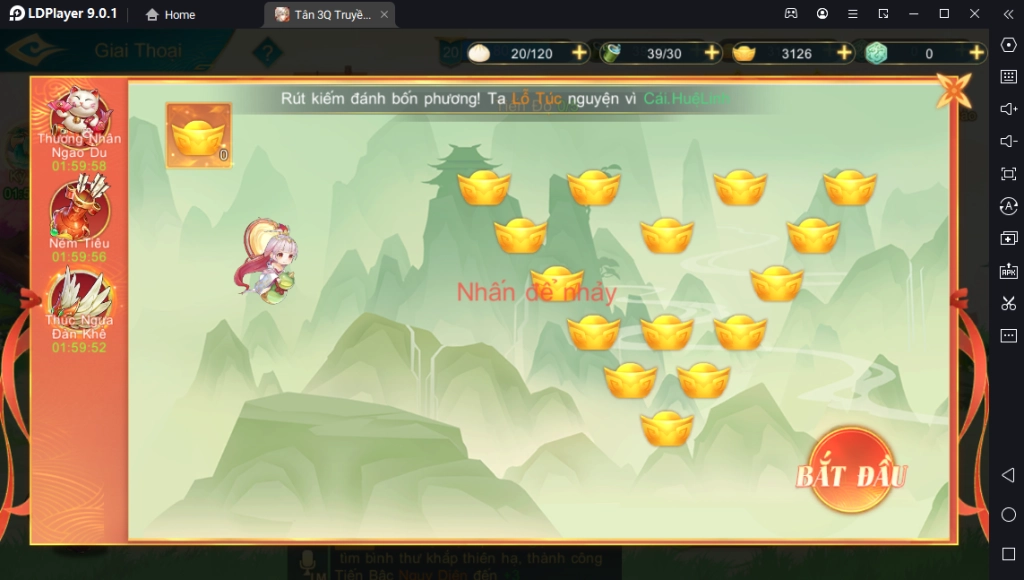 『HƯỚNG DẪN』Tân 3Q Truyền Kỳ: Hướng Dẫn Tân Thủ Chơi Chuẩn Giai Đoạn Đầu