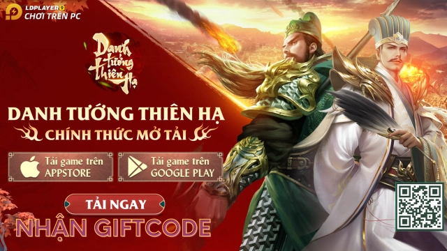 『GIFTCODE』Chuỗi sự kiện GiftCode Danh Tướng Thiên Hạ - REGZ và hướng dẫn cách nhập