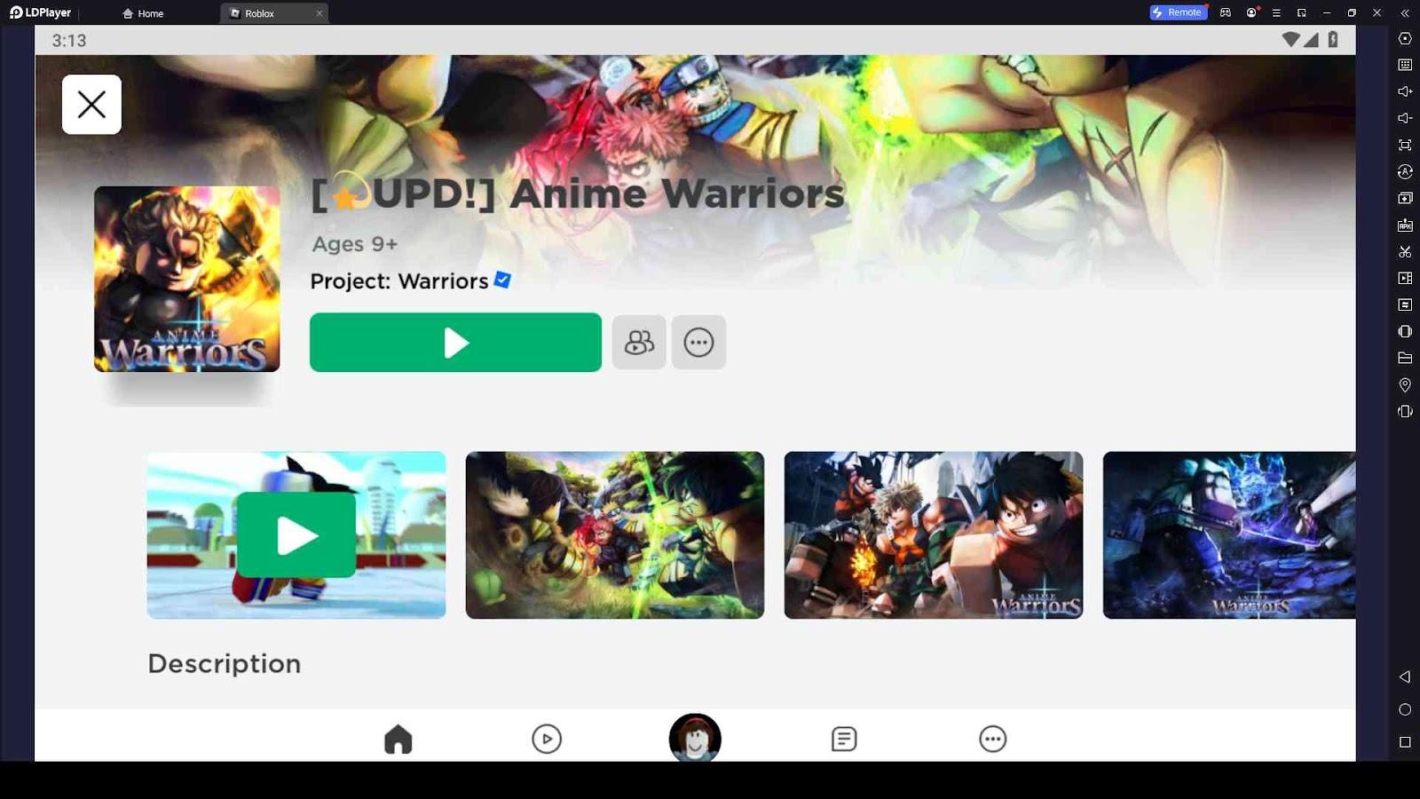 Roblox Anime Warriors codes for free Gems & Crystals in October