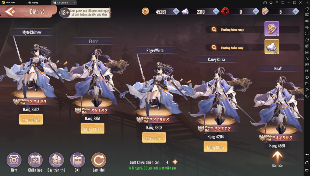 『HƯỚNG DẪN』Ảo Linh Sư - Các tính năng tân thủ