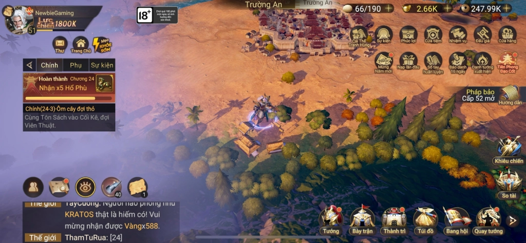 『HƯỚNG DẪN』Cái Thế Tranh Hùng: Vị Trí Đào Kho Báu Từ Chương 1~15