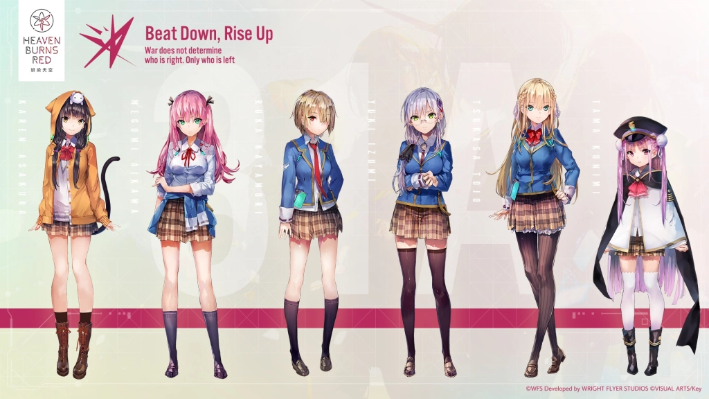 【攻略】《緋染天空Heaven Burns Red》新手、懶人向配隊攻略|主線階段、日常周回階段、養老階段