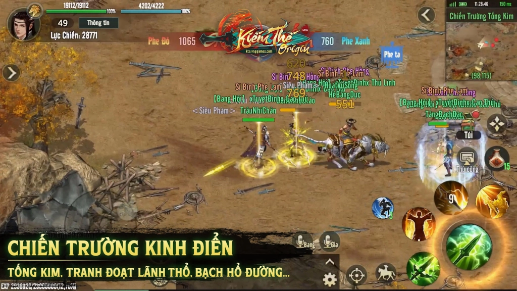 『GIỚI THIỆU』Đăng ký Alpha Test đợt 2 huyền thoại Kiếm Thế Origin