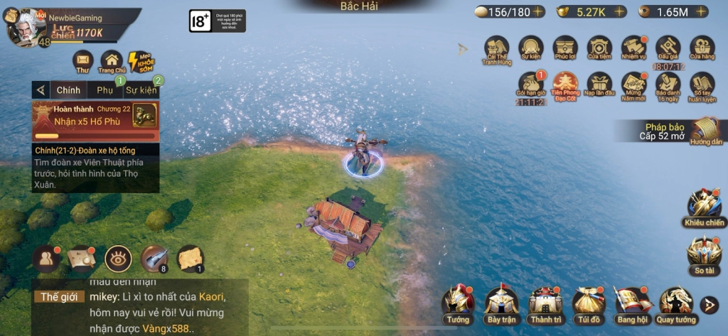 『HƯỚNG DẪN』Cái Thế Tranh Hùng: Vị Trí Đào Kho Báu Từ Chương 1~15