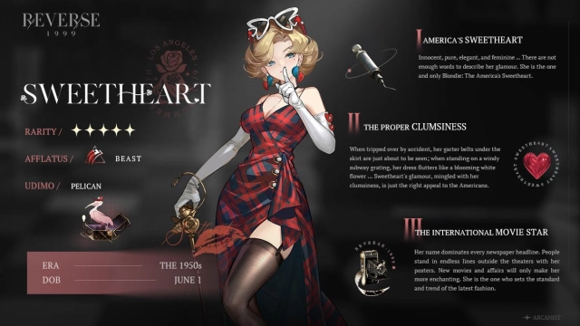 Character Revealed: Sweetheart - Initial Impressions
