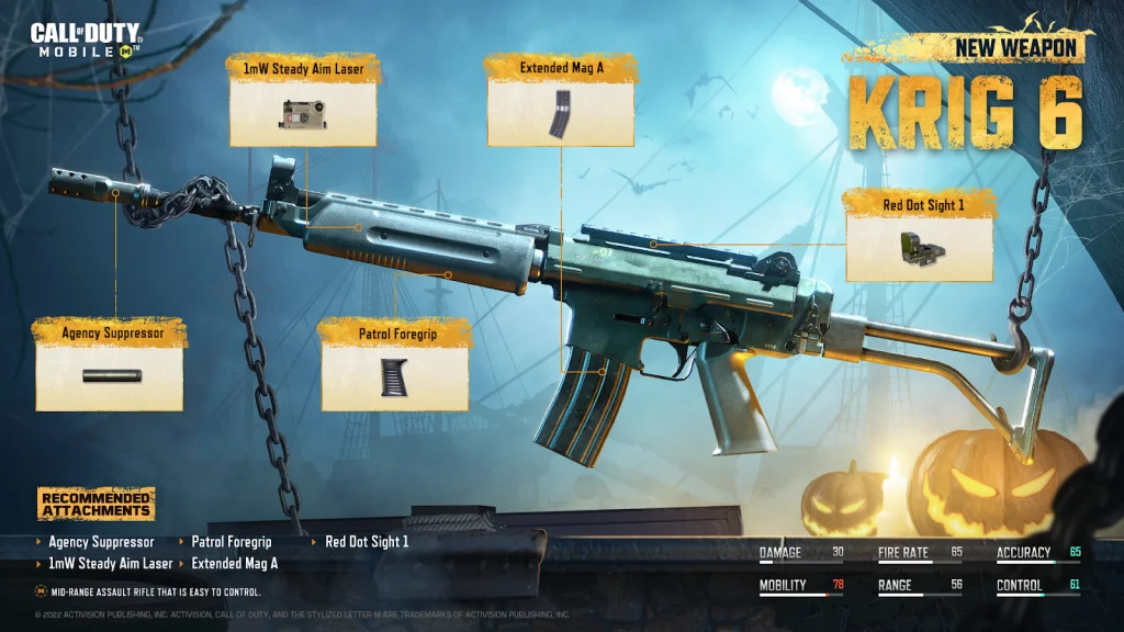 Venha se assustar na nova atualização de temporada do Call of Duty: Mobile!