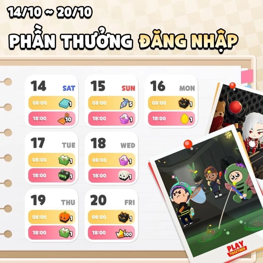 Tổng hợp những tính năng và sự kiện bản cập nhật 1.65 không thể bỏ qua trong Play Together VNG