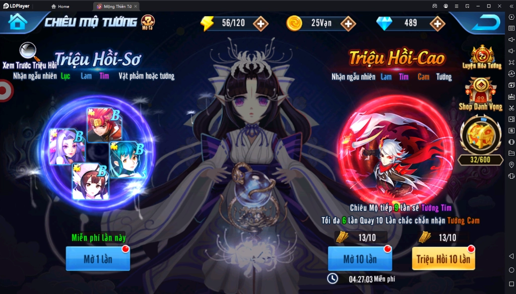 『HƯỚNG DẪN』Mộng Thiên Tử: Hướng Dẫn Tân Thủ Cách Chơi Chuẩn