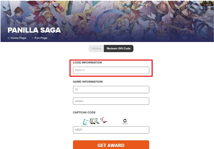 Panilla Saga (SEA) แจก Giftcode (12 โค้ด) อัปเดตเรื่อยๆ พร้อมวิธีกรอกบน LDPlayer9