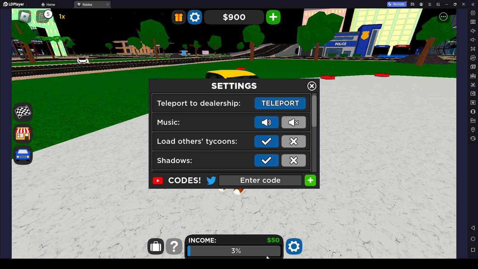 Car dealership tycoon codes in Roblox: Free cash (May 2022)