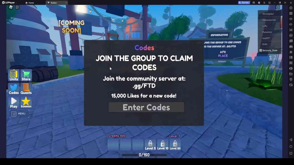 Roblox Final Tower Defense Codes: Strengthen Your Defense and Conquer Waves - 2023 November