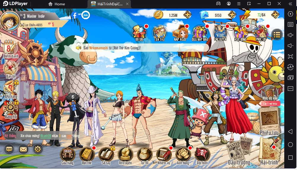 『HƯỚNG DẪN』Reroll Hải Trình Đại Chiến nhiều tài khoản nhanh và gọn trên PC