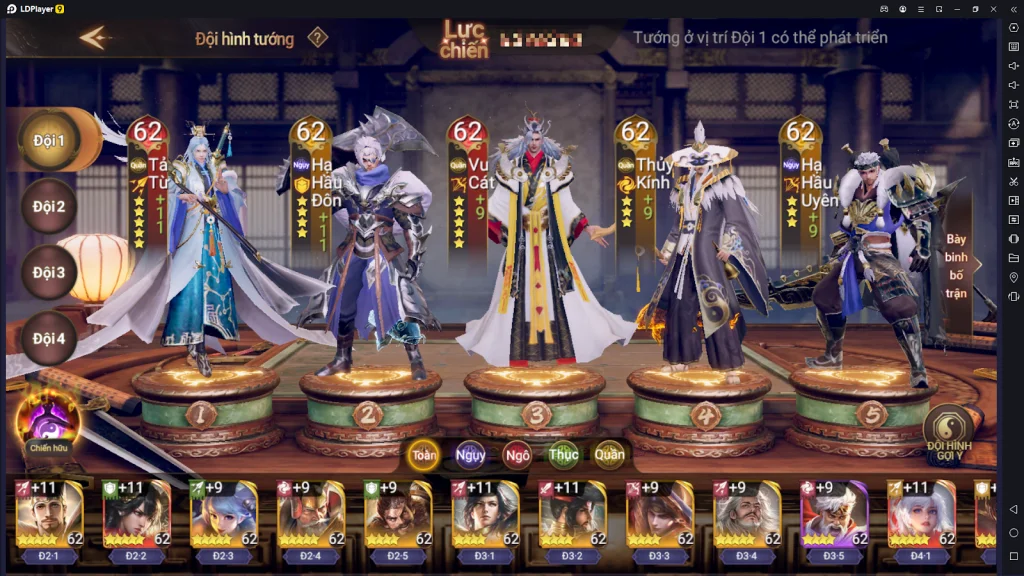 『HƯỚNG DẪN』CÁI THẾ TRANH HÙNG hướng dẫn build Hạ Hầu Uyên và đội hình đề nghị