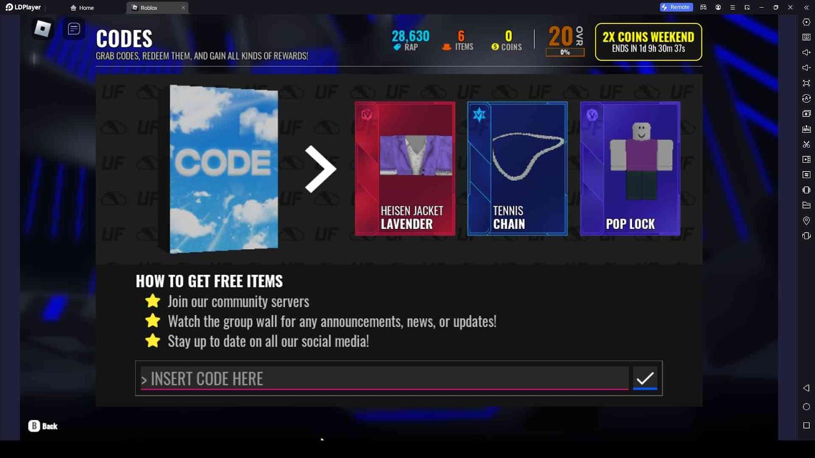 Roblox Ultimate Football Codes for November 2023