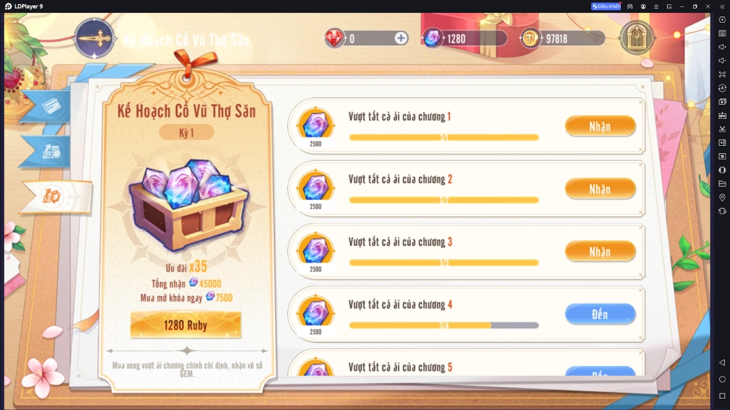 『HƯỚNG DẪN』Cách farm gem và sử dụng gem hiệu quả trong Dragon Waifu: Thợ Săn Rồng