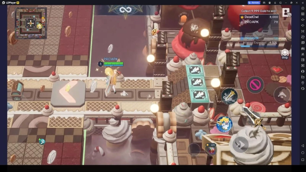 The Gold Smash in the Wonderers: Eternal World