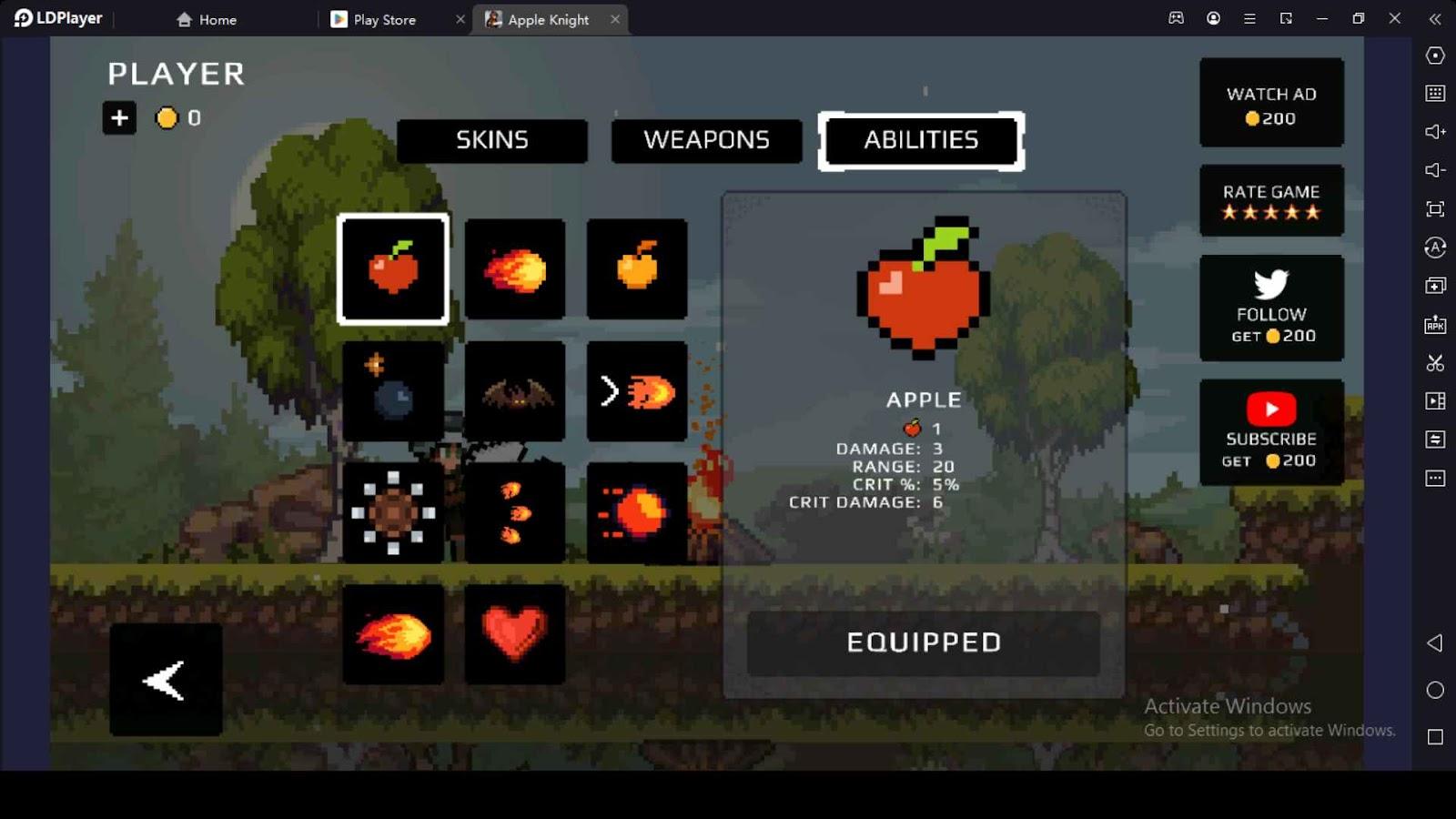 Apple Knight Dungeons gameplay 