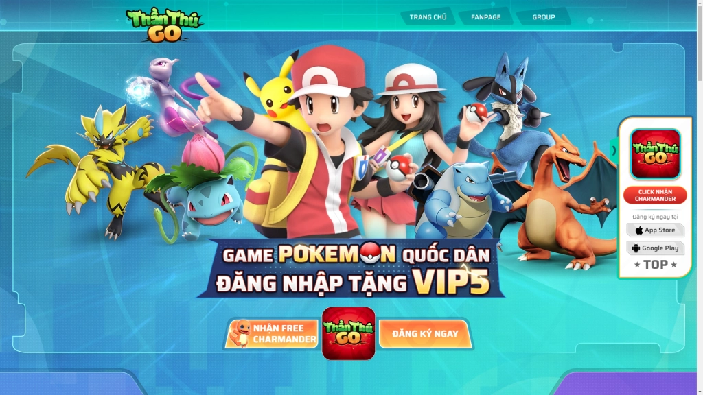 『GAME MỚI』Siêu phẩm Thần thú GO sắp cập bến thị trường Việt Nam và chuỗi sự kiện quà tặng khủng