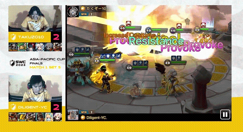 《魔靈召喚》SWC2023亞洲區決賽「DILIGENT-YC」榮獲冠軍，台北現場千人共襄盛舉