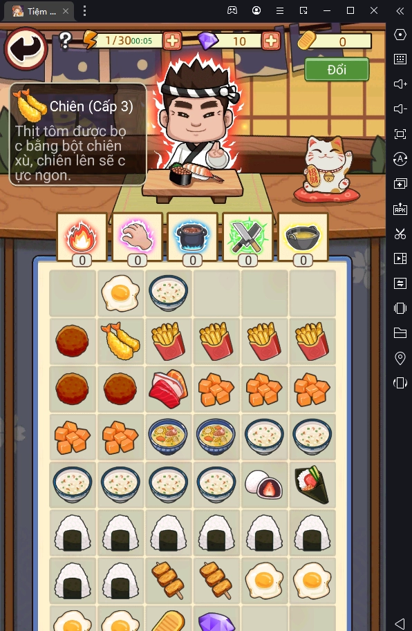 『HƯỚNG DẪN』6 Cách Kiếm Tiền Nhanh "Tiệm Sushi Mơ Ước"