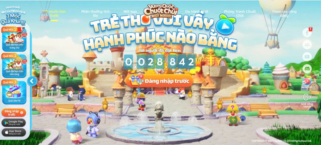 『GAME MỚI』Vương Quốc Chuột Chũi Moly Mobile: Giới Thiệu - Hướng Dẫn Đăng Kí Tải Trước