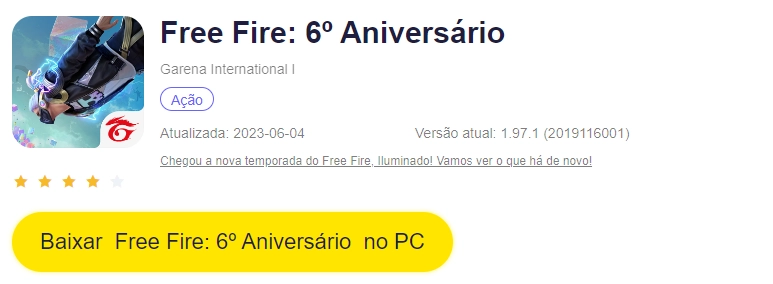 Celebre a festa junina no Arraiá Free Fire! Confira as novidades!